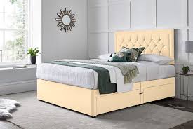 Luxury Fabric Princess Divan Bed Base