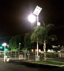 New Solar Parking Lot Lights Are Installed At Siemens Greenshine New Energy
