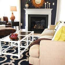 navy blue living room ideas photos