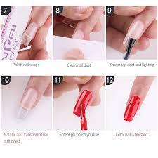 fiber gl nail extension for uv gel