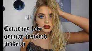 courtney love grunge makeup tutorial