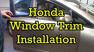 honda window trim belt molding