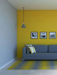 yellow and gray living room ideas in