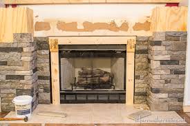 Airstone Fireplace Makeover
