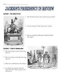 Political cartoons were the creation of the politically partisan press in the early 1800s. Analyzing Andrew Jackson In Political Cartoons Worksheets Teaching Us History Political Cartoon Analysis Social Studies Middle School