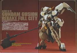 Again, like lupus, full city is unmistakably related to the original rebake, but has come into its own and isn't just a jumble of barbatos, gusion green, and graze parts anymore. Asw G 11 Gundam Gusion Rebake Full City Gundam Front Xperience
