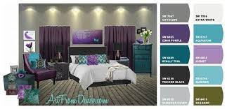 gray and purple bedroom ideas