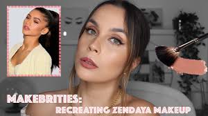 makebrities zendaya makeup tutorial