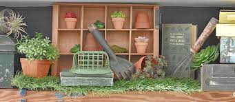 Garden Shed Decorating Theme In The