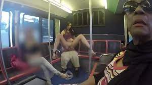 Public bus porn gif