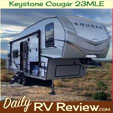 rv review keystone cougar 23mle new