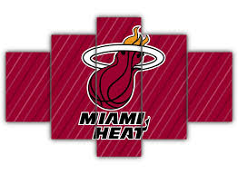 Browse and download hd miami heat logo png images with transparent background for free. Miami Heat Logo Framed Poster Print Canvas Art