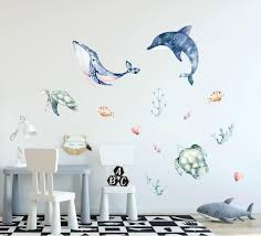 Whimsical Under The Sea Wall Decal Set
