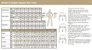 32 Conclusive Tuff Rider Breeches Size Chart