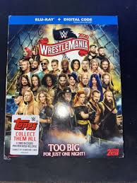 Assembled product dimensions (l x w x h) 9.00 x 6.00 x 1.50 inches. Wwe Wrestlemania 36 Blu Ray 2020 2 Disc Set Authentic Us Release Exactly As For Sale Online Ebay
