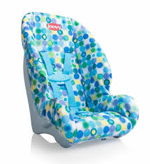 Joovy Doll Toy Booster Seat Blue Dot