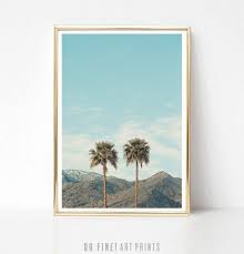 Palm Springs Print Palm Trees Print