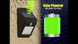 Solar Power Motion Activated Light Everbrite Baron Deals
