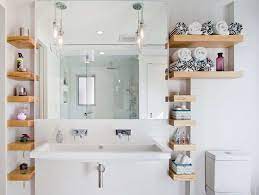 25 Bathroom Shelf Ideas To Keep Your