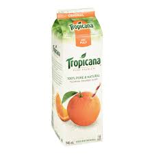 tropicana pure premium no pulp orange
