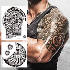 After all, trese debuts on june 11, so it won't be long before the hit graphic novel hits. Amazon Com Kotbs 2 Sheets Extra Large Totem Temporary Tattoo Stickers Waterproof Big Temporary Tattoos For Men Adults Guys Women Body Art Arm Shoulder Chest Make Up Fake Tattoos Beauty