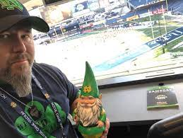 Rudy The Golden Gnome We Are Nd Nation