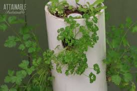 Pvc Tower Garden To Grow Lots Of Greens