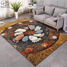 nordic rugs for living room 3d flannel