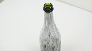 Decorate Glass Bottles With Tissue Paper