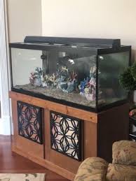 75 gallon fish long tank complete with