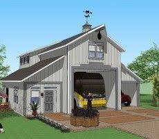 Need extra garage space for your rv? 12 Barndominiums With Rv Garage Ideas In 2021 Rv Garage Garage With Living Quarters Garage Plans