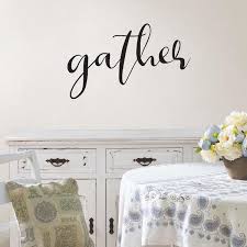 Wallpops Black Gather Wall Quote Decal