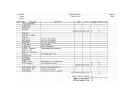  film budget templates excel word template lab film budget template 28