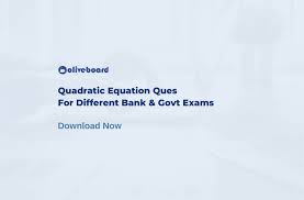 Quadratic Equation Questions Detailed