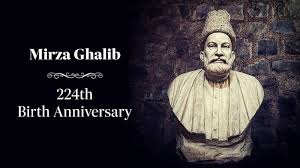 mirza ghalib 224th birth anniversary