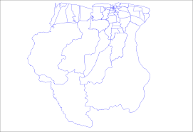 More images for suriname kaart » Lista De Municipios Do Suriname Wikipedia A Enciclopedia Livre