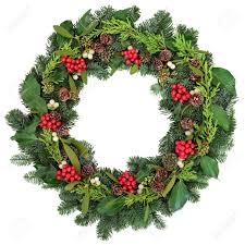 Image result for christmas wreath with holly