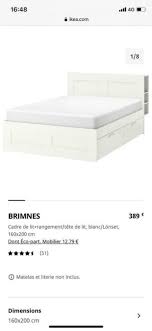Découvrez notre produit brimnes tête de lit avec rangement, blanc, 160 cm. Tete De Lit Ikea Brimnes