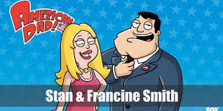Stan & Francine Smith (American Dad) Costume for Cosplay & Halloween 2023