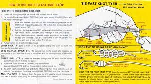 tie fast knot tyer test video tackle