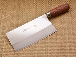 Image result for using a chinese cleaver