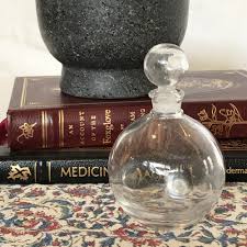 Clear Glass Apothecary Bottle