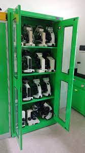microscope storage cabinet team