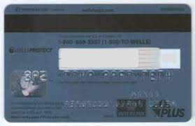 Wells fargo temporary debit card. Bank Card Wells Fargo Instant Debit Wells Fargo United States Of America Col Us Vi 0137 01