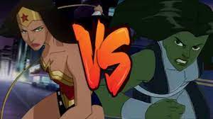 Wonder woman vs she hulk