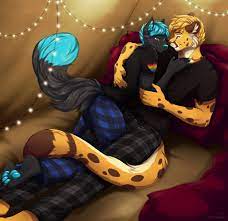 Gay furry cuddles