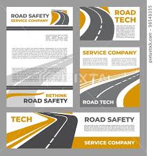 safety roads service industry posters