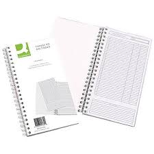Q Connect Things To Do Today Book Wirebound List Up To 20 Tasks And Tick When Completed This Book Is Ideal For Use In The Office Or The Workplace