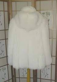 Buy Brand New White Fox Fur Coat Jacket