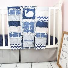 nautical baby boy crib bedding set